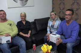 Чешские свингеры испытывают кайф когда меняются женами для страстного и крутого траха